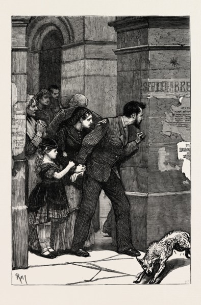 THE FRANCO-PRUSSIAN WAR: IN PARIS DURING THE FIGHTING: WAITING FOR THE TROOPS, "NOT FAR OFF",