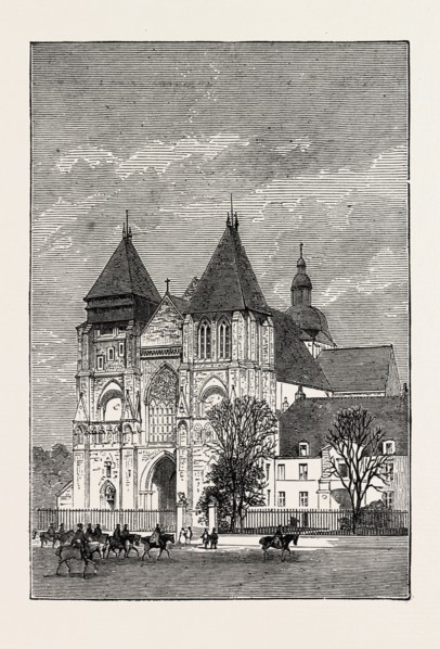 CHURCH AT LE MANS, FRANCE, 1871