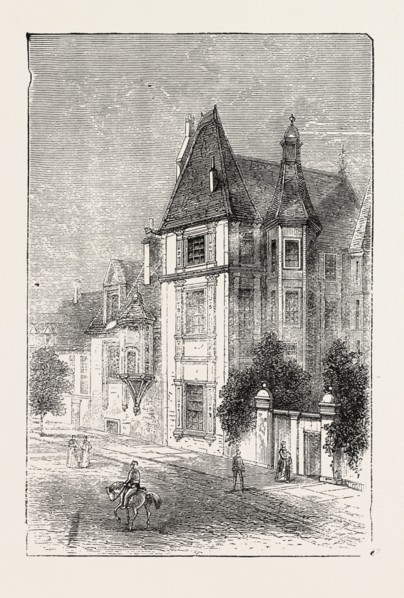 SCARRON'S HOUSE AT LE MANS, FRANCE, 1871