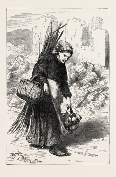 THE FRANCO-PRUSSIAN WAR: OUTSIDE PARIS: A LITTLE RELISH FOR MY GOOD MAN, FRANCE, 1871