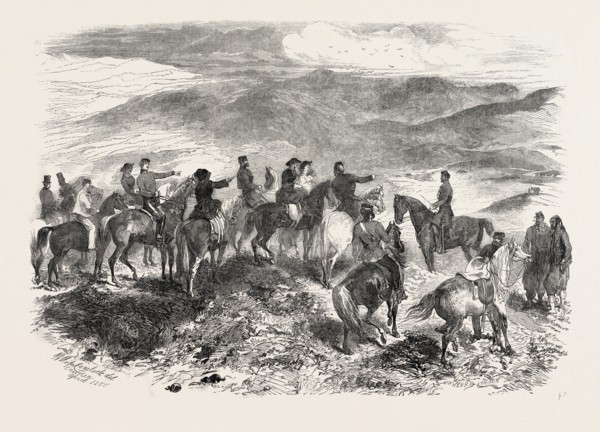 THE CRIMEAN WAR: THE HEROES OF BALACLAVA FIGHTING THEIR BATTLES OVER AGAIN, 1855