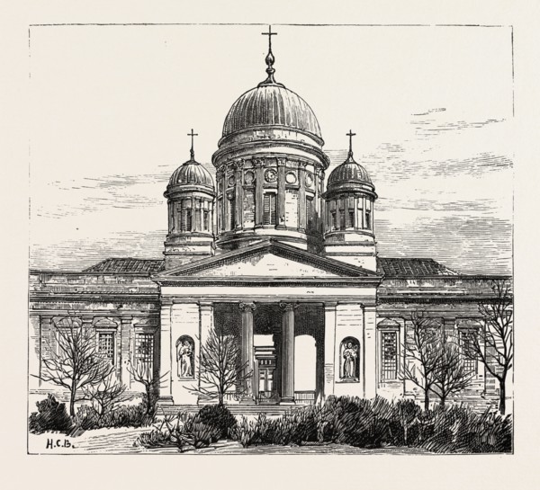 THE CATHEDRAL, BERLIN, WHERE THE BODY OF THE LATE EMPEROR LAY IN STATE, THE DEATH OF THE LATE