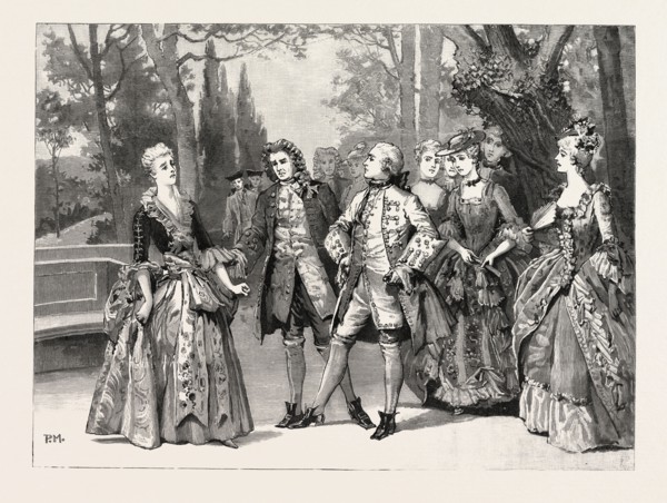 LA POMPADOUR,THE NEW PLAY AT THE HAYMARKET THEATRE, LONDON, UK, britain, united kingdom, u.k.,