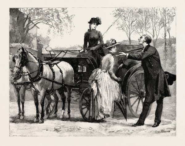DRAWN BY PERCY MACQUOID, COACH AND HORSES, Percy Macquoid, 1852-1925, was an English artist and