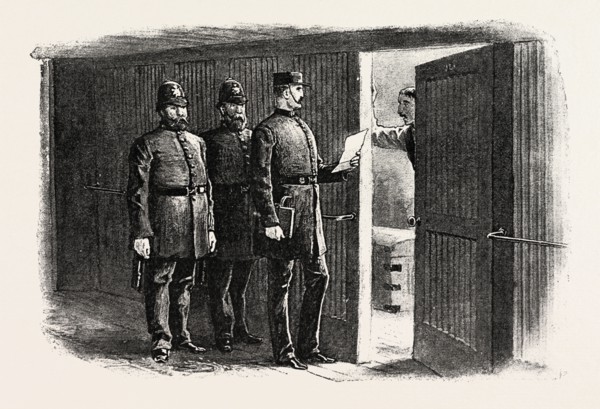 ON A PENINSULAR AND ORIENTAL COMPANY'S STEAMER, engraving 1890