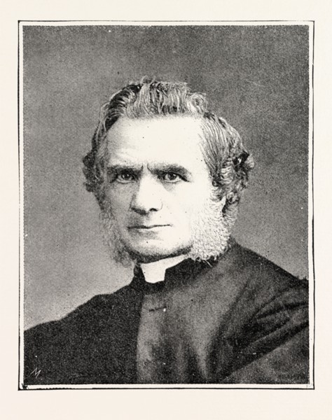 THE RIGHT REV. BROOKE FOSS WESTCOTT, D.D. Bishop Designate of Durham, engraving 1890, UK, U.K.,