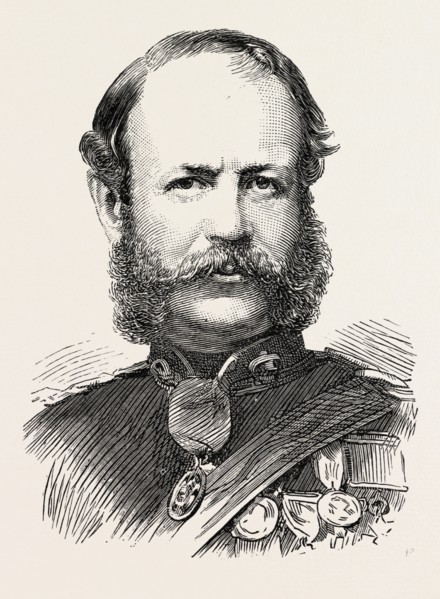 MAJOR-GENERAL SIR HOWARD ELPHINSTONE, V.C., K.C.B., G.C.M.G. Born December, 183o. Drowned at sea,
