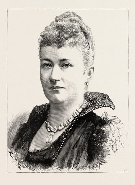 H. I. M. VICTORIA, GERMAN EMPRESS, engraving 1890