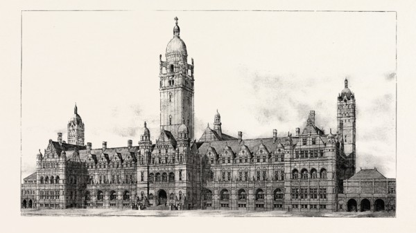 THE IMPERIAL INSTITUTE, LONDON, THE FACADE OF THE IMPERIAL INSTITUTE OF THE UNITED KINGDOM, THE