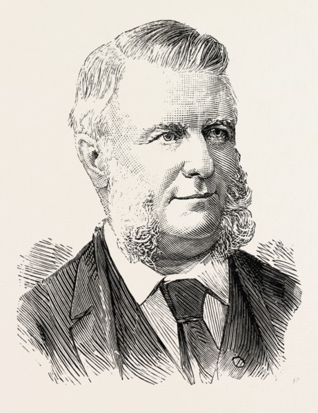 THE IMPERIAL INSTITUTE, LONDON, SIR F. A. ABEL, C.B., D.C.L., D.SC., F.R.S.,, engraving 1890, UK, U