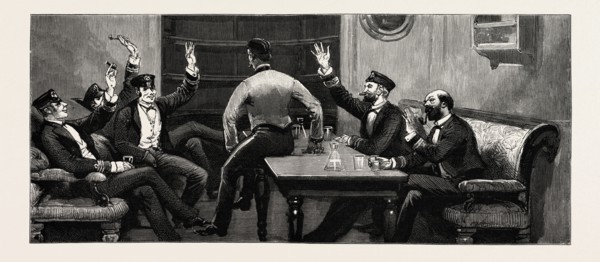EXPERIENCES OF A MARINE SUBALTERN ON JOINING HIS SHIP, WHEN, UPON A SHOW OF HANDS BEING MADE, I WAS