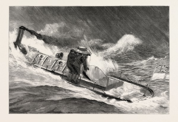 FROM HONG KONG TO MACAO IN A TORPEDO BOAT, FULL SPEED THROUGH A GALE, AN ATTEMPT TO OBTAIN SHELTER,