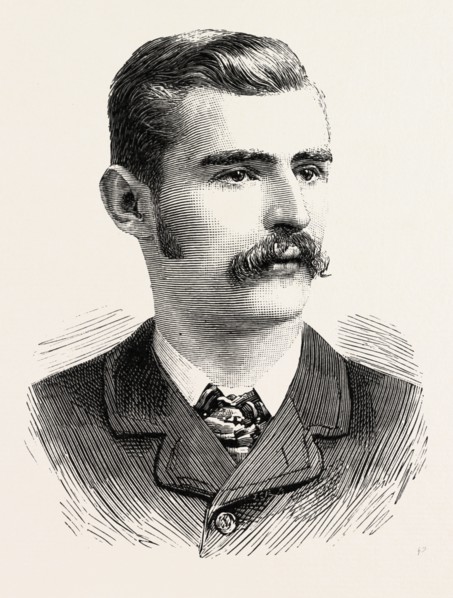 MR. G. F. BENNETT Senior Wrangler, engraving 1890, UK, U.K., Britain, British, Europe, United