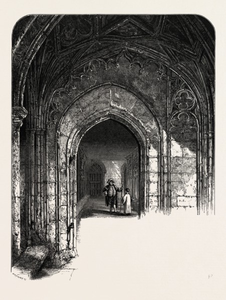 The Cloisters, Windsor, UK, U.K., Britain, British, Europe, United Kingdom, Great Britain,