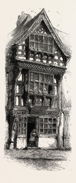 Old House at Stratford, UK, U.K., Britain, British, Europe, United Kingdom, Great Britain,