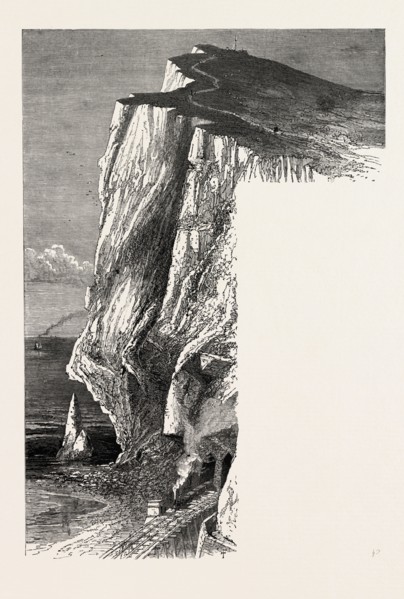 Shakespeare's Cliff, the south coast, UK, U.K., Britain, British, Europe, United Kingdom, Great