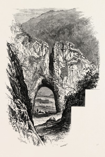 Reynard's cave, Dove Dale, the dales of Derbyshire, country, UK, U.K., Britain, British, Europe,