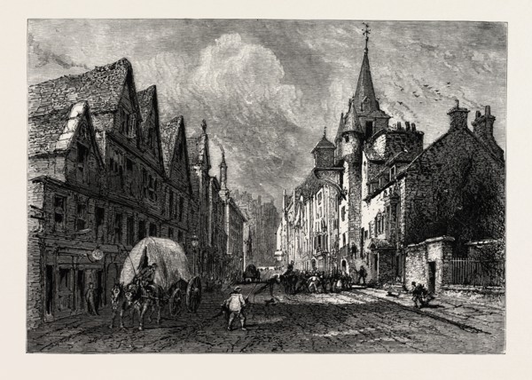 The Canongate Tolbooth, Edinburgh and the South Lowlands, Scotland, Great Britain, UK, U.K.,