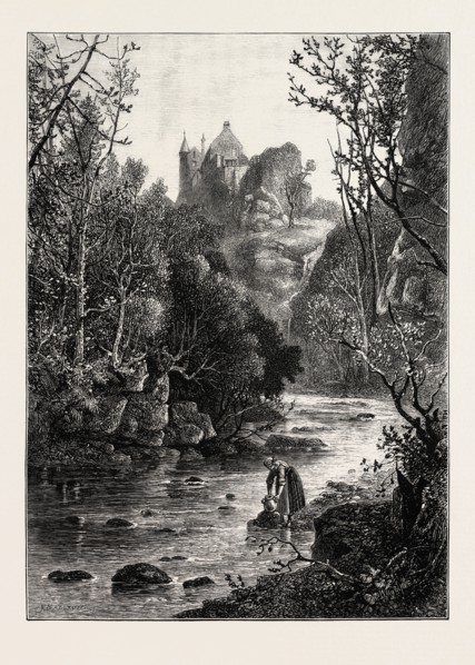 Hawthornden, Edinburgh and the South Lowlands, Scotland, Great Britain, UK, U.K., Britain, British,