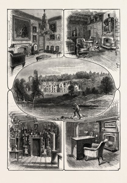 ABBOTSFORD, Edinburgh and the South Lowlands, Scotland, Great Britain, UK, U.K., Britain, British,