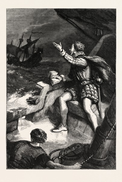 THE LAST MOMENTS OF SIR HUMPHREY GILBERT, He was a pioneer of English colonization in North