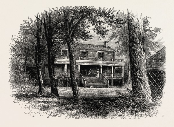 THE HOUSE WHERE GENERAL LEE SURRENDERED, AMERICAN CIVIL WAR, UNITED STATES OF AMERICA, US, USA,