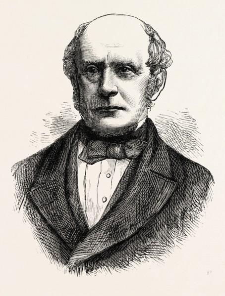 MR. C.F. ADAMS, He was an American lawyer, politician, diplomat and writer, US, USA, 1870s