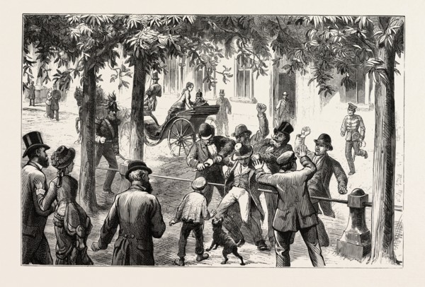 THE ATTEMPTED ASSASSINATION OF THE EMPEROR OF GERMANY â€î ARREST OF THE ASSASSIN, HODEL,