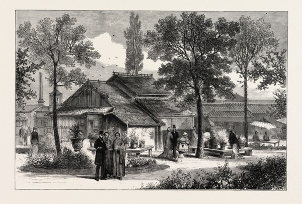 THE JAPANESE FARM ON THE TROCADERO, THE PARIS EXHIBITION, FRANCE
