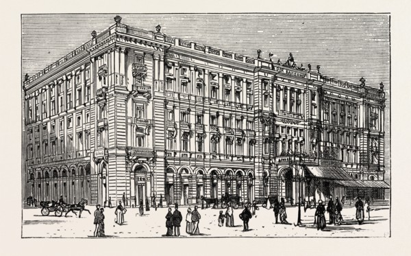 THE BERLIN CONGRESS,THE KAISERHOF, WHERE LORD BEACONSFIELD IS STAYING