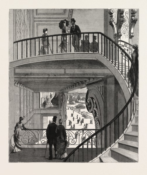 THE PARIS EXHIBITIONâ€îUNDER THE CENTRAL DOME, FRANCE