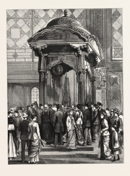 THE PARIS EXHIBITION â€î THE PRINCE OF WALES'S INDIAN PRESENTS: AN AFTERNOON SKETCH, FRANCE