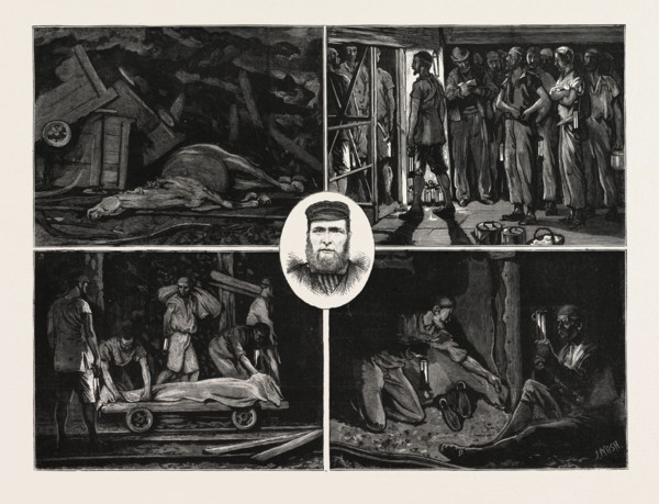 THE HAYDOCK COLLIERY EXPLOSION, UK, 1. Some Results of the Explosion.-2. The Pit Brow: Volunteer