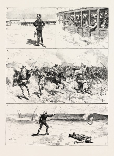 BRITISH OFFICER IN EGYPT, and that their Commanding Officer Had to Engage the Battalion