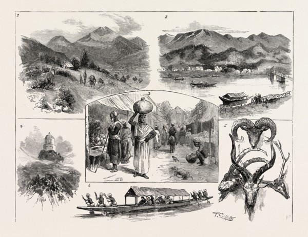 Duke and Duchess of Connaught in India, Rohra Valley in Summer. 2. Sopor, Himalayas in the
