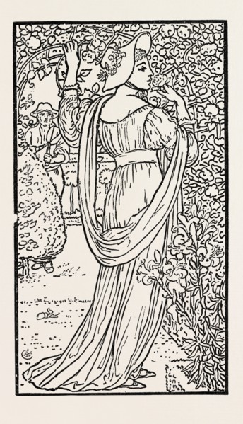 The Seeds of Love. From Pan Pipes,  ENGRAVING 1882