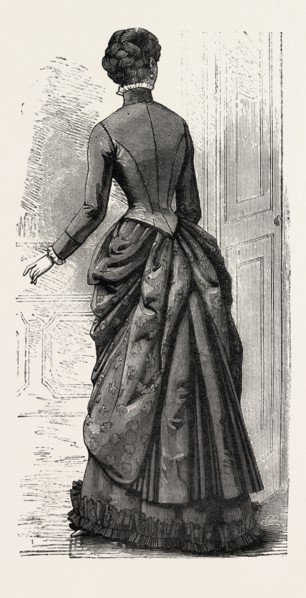 MORNING COSTUME Back, FASHION, ENGRAVING 1882