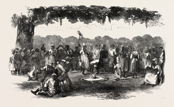 SCENE FROM MR. HENRY RUSSELL'S NEW ENTERTAINMENT, AT THE OLYMPIC THEATRE, LONDON, UK, 1851