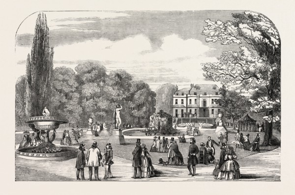 M. SOYER'S SYMPOSIUM OF ALL NATIONS, GORE HOUSE, KENSINGTON, THE GARDENS, LONDON, UK, 1851
