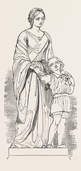 QUEEN MARGARET, (BY JOHN BELL), MESSRS. MESSENGER AND SON, 1851 engraving