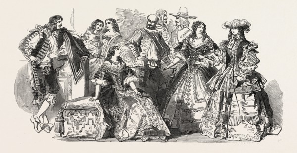 HER MAJESTY QUEEN VICTORIA'S COSTUME BALL AT BUCKINGHAM PALACE, LONDON, UK: COSTUMES WORN BY MR.