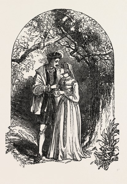 MY SWEET SWEETING BOOK OF ENGLISH SONGS, 1851 engraving