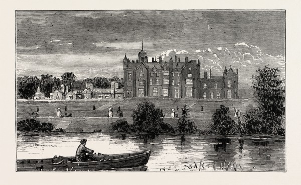WORSLEY HALL, SEAT OF THE EARL OF ELLESMERE, UK