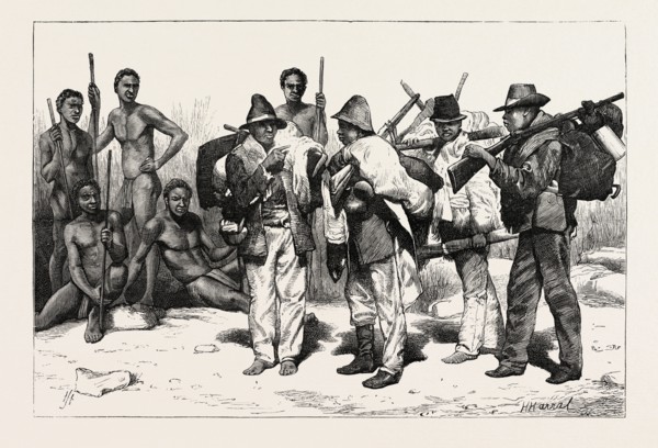 DIGGING FOR DIAMONDS AT CAPE COLONY: THE NATIVES, BEFORE AND AFTER WORKING IN THE MINES, SOUTH