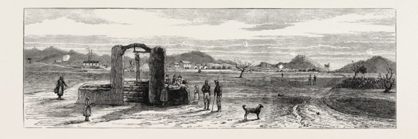 THE CARTAGENA INSURRECTION, SPAIN: GENERAL VIEW OF THE BOMBARDMENT, FROM THE BESIEGERS' CAMP, 1873