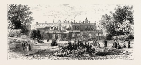 THE DUKE OF EDINBURGH IN THE CRIMEA: THE EMPEROR'S COUNTRY SEAT AT LIVADIA (RESIDENCE OF THE PRINCE