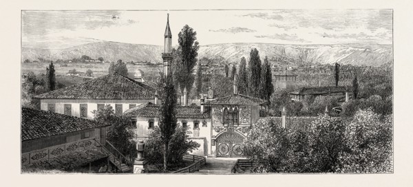 THE DUKE OF EDINBURGH IN THE CRIMEA: OLD PALACE OF THE KHAN OF CRIMEAN TARTARY, BAKTCHISERAI,