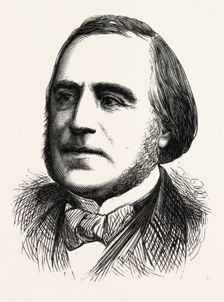 M. JEAN JACQUES COSTE, NATURALIST, 1873 engraving