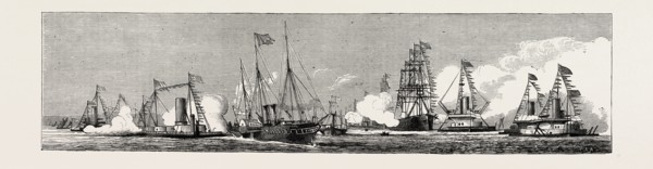 THE NAVAL REVIEW AT SPITHEAD: THE RETURN FROM SPITHEAD, VICTORIA AND ALBERT (ROYAL YACHT, H.M. the