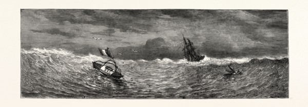 VANDENBERGH'S SEA MESSENGER FOR CONVEYING TO THE SHORE NEWS OF A MARITIME DISASTER